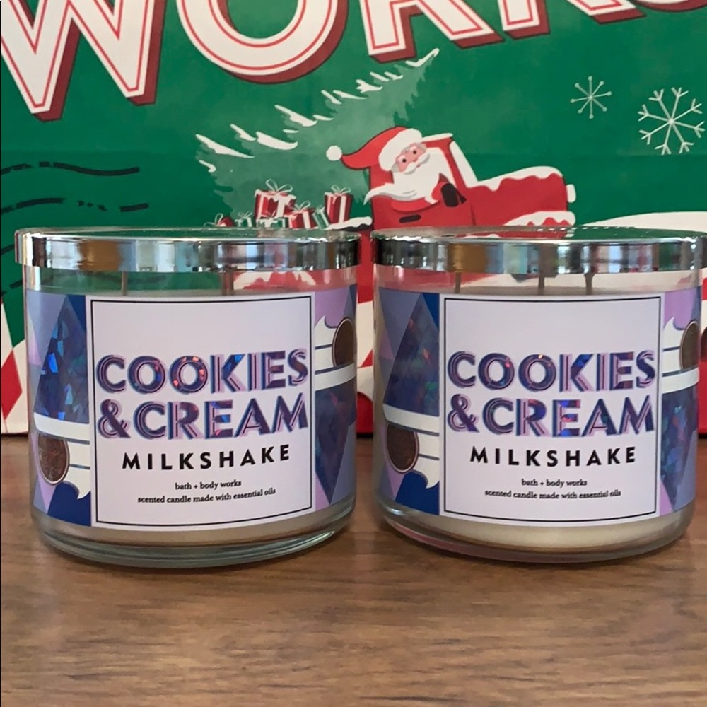 Bath & Body Works Cookies & Cream Milkshake 🕯